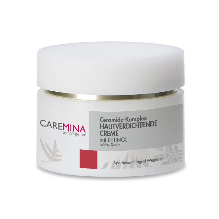 Caremina Ceramide-Komplex Hautverdichtende Creme mit Retinol, Leichte Textur